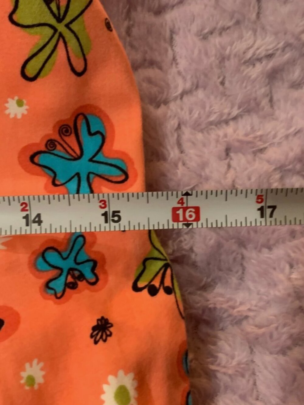Pinup Couture Mary Blair Butterfly Dress Flowers Coral Retro Large Pockets - Picture 6 of 6